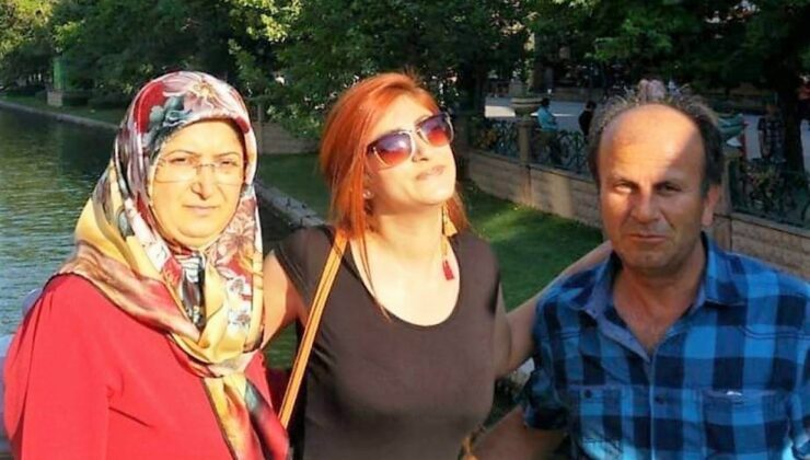 Takla atan araçta anne öldü, baba ile kızı yaralandı