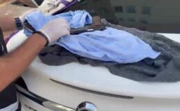 Hatay’da otomobilde 5 adet ruhsatsız silah ele geçirildi