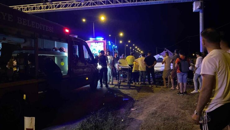 Kontrolden çıkan otomobil karşı şeride geçti: 2 ölü