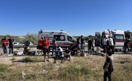 Eskişehir’de otobüs yoldan çıktı:35 yaralı