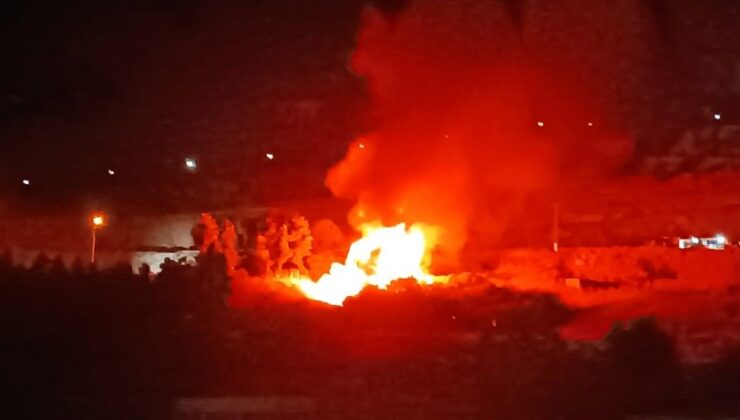 Şanlıurfa’da korkutan yangın