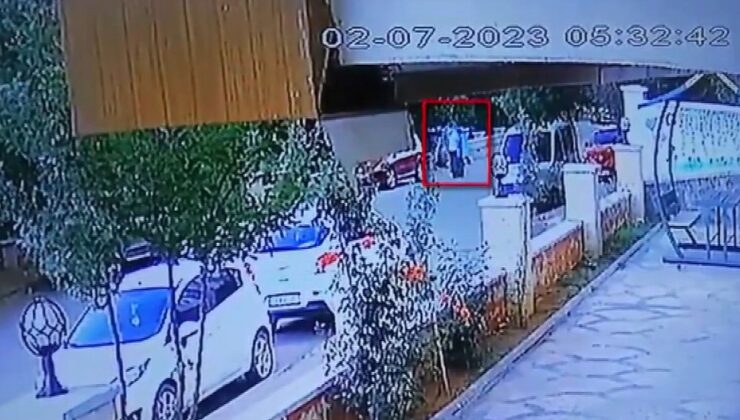 Araçtan hırsızlık yapan şüpheli, polisten kaçamadı