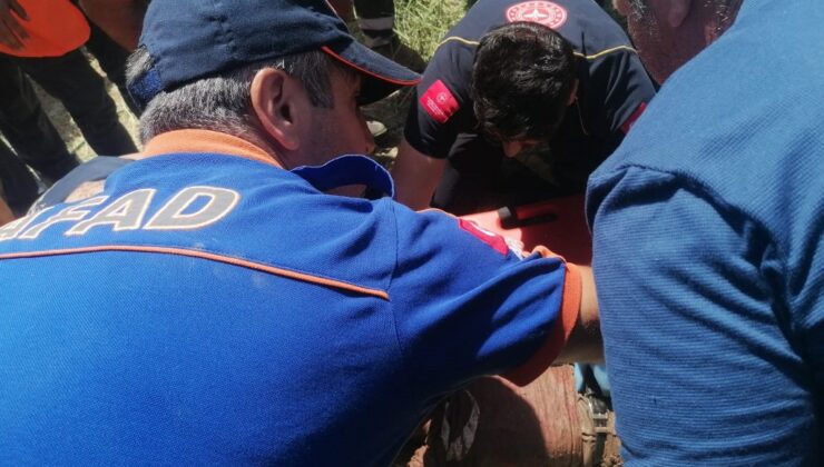 90 metrelik sondaj kuyusuna düşen çocuk kurtarıldı