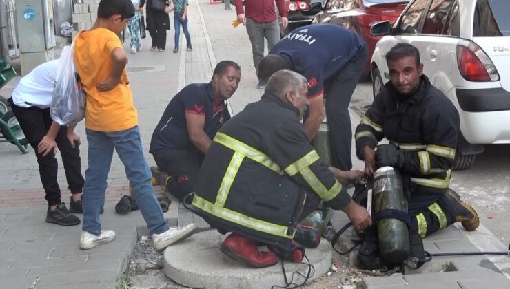 Tekstil atölyesinde çıkan yangın korkuttu