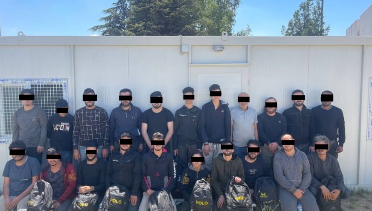 Kırklareli’nde 299 düzensiz göçmen, 6 organizatör yakalandı