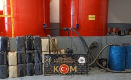 38 bin litre kaçak akaryakıt ele geçirildi