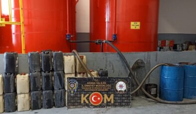 38 bin litre kaçak akaryakıt ele geçirildi