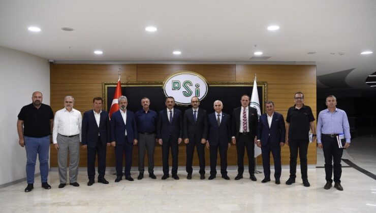 Siirt heyeti yaşanan su sorunu için Ankara’da bir araya geldi
