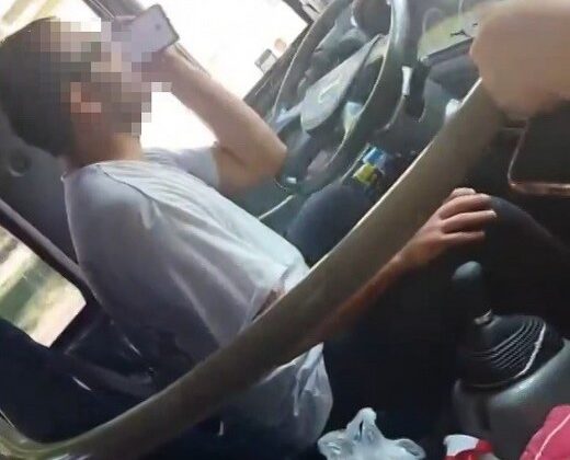 Otobüs şoförü yolcuların hayatını hiçe saydı