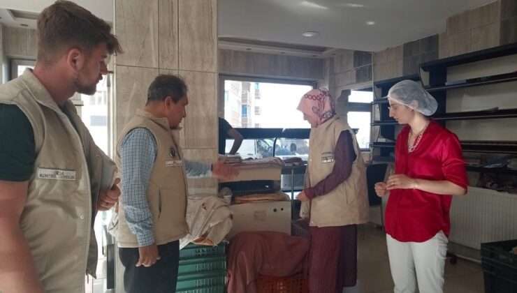 Muş’ta fırınlar denetlendi