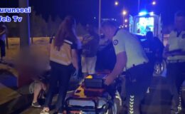 Alkollü araç kullandığı için ehliyetine el konulan sürücü kaza yaptı