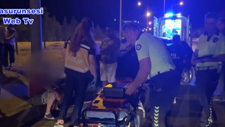 Alkollü araç kullandığı için ehliyetine el konulan sürücü kaza yaptı