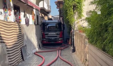 Butik otelde çıkan yangında 1 turist öldü, 11 kişi yaralandı