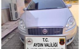 Çaldığı araçla birlikte yakalandı