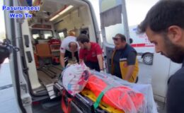 Devrilen otomobildeki 1 kişi öldü, 4 kişi yaralandı
