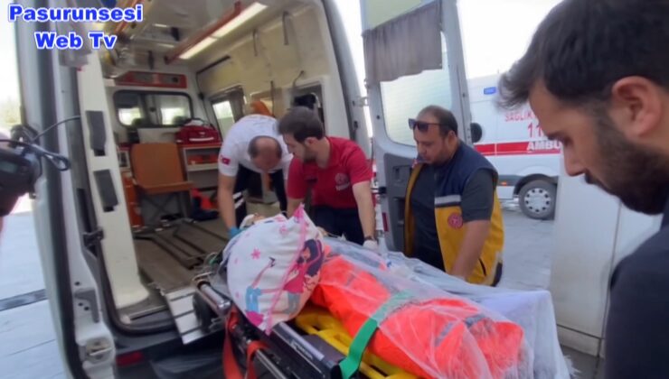 Devrilen otomobildeki 1 kişi öldü, 4 kişi yaralandı