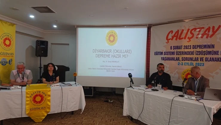 Depremin eğitim sistemine etkileri çalıştayı başladı