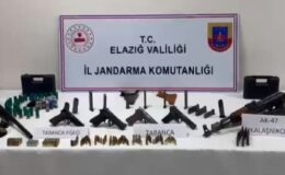 Elazığ’da silah kaçakçılığı operasyonu