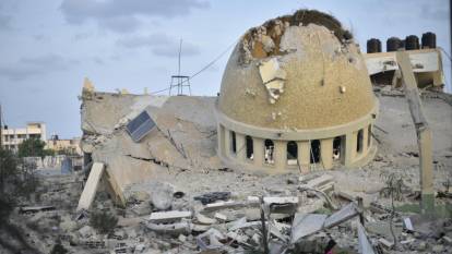 Gazze Şeridi’ne düzenlenen saldırılarda vurulan cami sayısı 31’e yükseldi