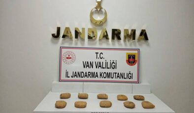 Van’da 6 kilogram uyuşturucu ele geçirildi