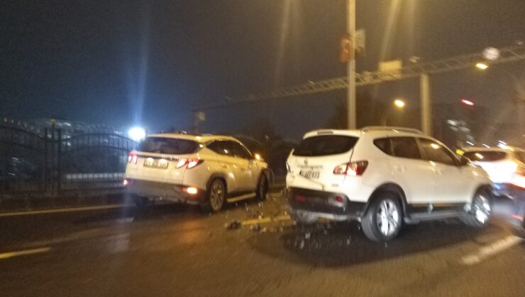 Diyarbakır – Urfa çevre yolunda maddi hasarlı kaza