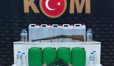 Kars’ta sahte içki operasyonu