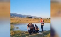 Kayıp kişinin gölette cesedi bulundu