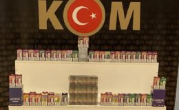 Muş’ta kaçak sigara ele geçirildi