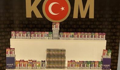 Muş’ta kaçak sigara ele geçirildi