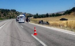Otomobil şarampole devrildi: 3 yaralı