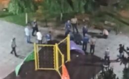 Polislere hakaret ve tehdit: Şiddet anı kamerada