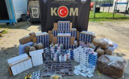 Polisten kaçak tütün ve sigara operasyonu
