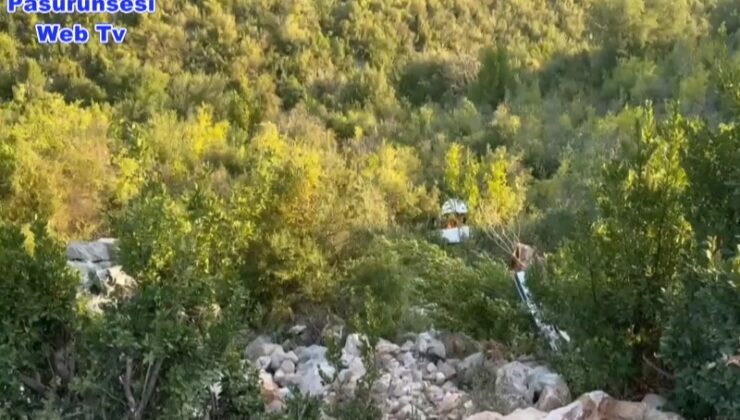 Otomobil vadiye yuvarlandı: Sürücü hayatını kaybetti