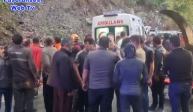 Dereye Yuvarlanan İş Makinesi Faciası: 1 Ölü, 1 Yaralı