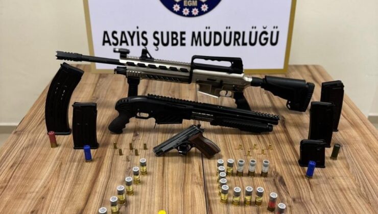 Sosyal medya üzerinden silah paylaşımı yapan 14 şüpheli yakalandı
