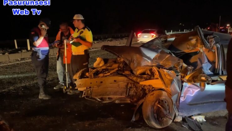 Trafik Faciası: 1 Ölü, 2 Yaralı