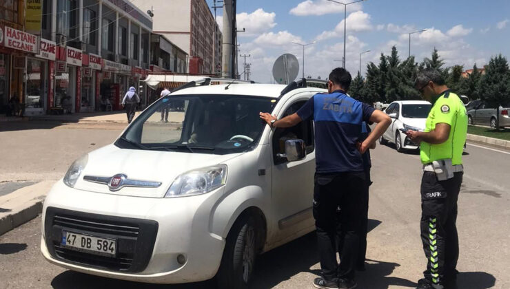 Zabıtadan korsan taksi denetimi