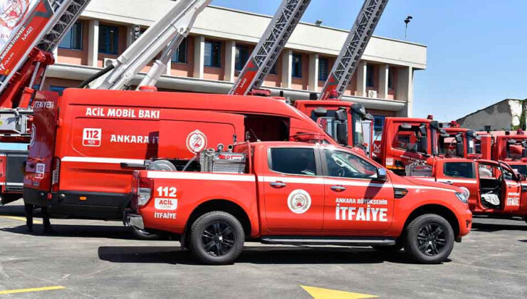 Ankara’da yangın: 1 itfaiyeci öldü