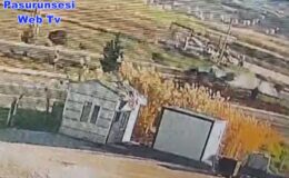 Şanlıurfa’da kavşaktaki kaza güvenlik kamerasına yansıdı