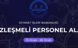 Diyanet 35 Sözleşmeli Personel Alacak