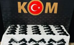 Şemdinli’de 45 adet ruhsatsız tabanca ele geçirildi