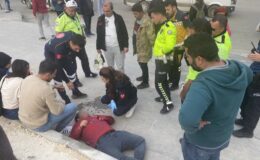 Hareketsiz yatan genç ekipleri harekete geçirdi
