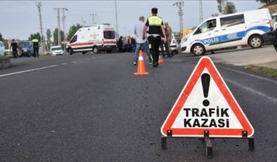 Van’da Göçmenleri Taşıyan otobüs devrildi.