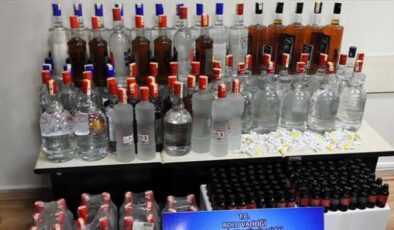 Sahte içki operasyonları: 216 gözaltı