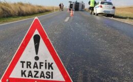 Kaza 1 ölü 9 yaralı