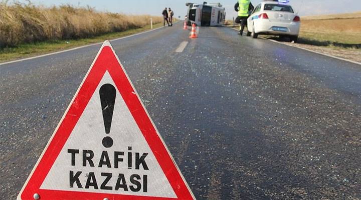 Kaza 1 ölü 9 yaralı