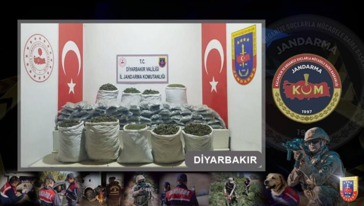 Diyarbakır’da uyuşturucu operasyonu