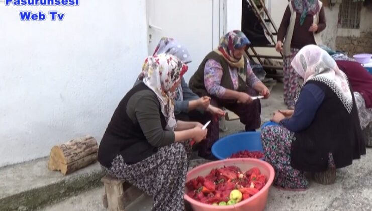 İmeceyle usulüyle hazırlanan Demirci tarhanası, şifalı bir lezzet