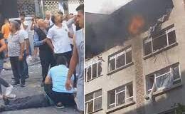 Şirinevler’de 5 katlı binada patlama