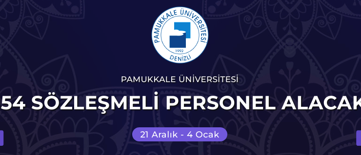 154 SÖZLEŞMELİ PERSONEL ALIM İLANI.